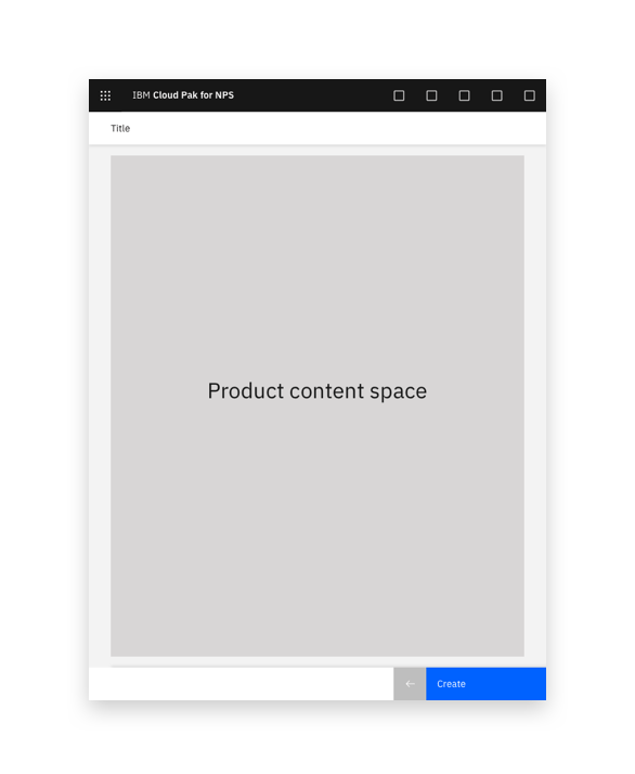 Button position in context on mobile
